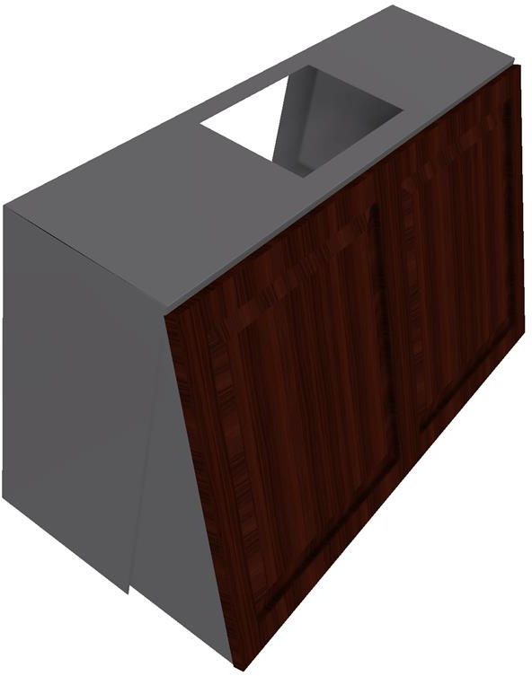 Vent-A-Hood® 42" Gunsmoke Tilt-Out Wall Mounted Range Hood-1