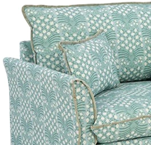 Best® Home Furnishings Customizable Oxford Erin & Ben Co. Chair and a Half with Down Blend Cushions-1
