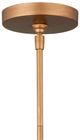 Currey & Company Midsummer Brass/Green Pendant-4