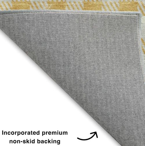 Dalyn™ Rug Company Merry & Bright MY26 Gold 5'x8' Area Rug-2