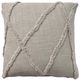 Nourison Home™ Mina Victory Lifestyle Light Gray 18"x18" Throw Pillow-0