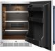 Thor Kitchen Gordon Ramsay Collection 24” 5 Cu. Ft. Stainless Steel Built-In Undercounter Outdoor Beverage Cooler with Blue Handle-4