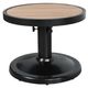 CabanaCoast® Customizable Kensington Wooden 24" Outdoor Round Pedestal Side Table-0