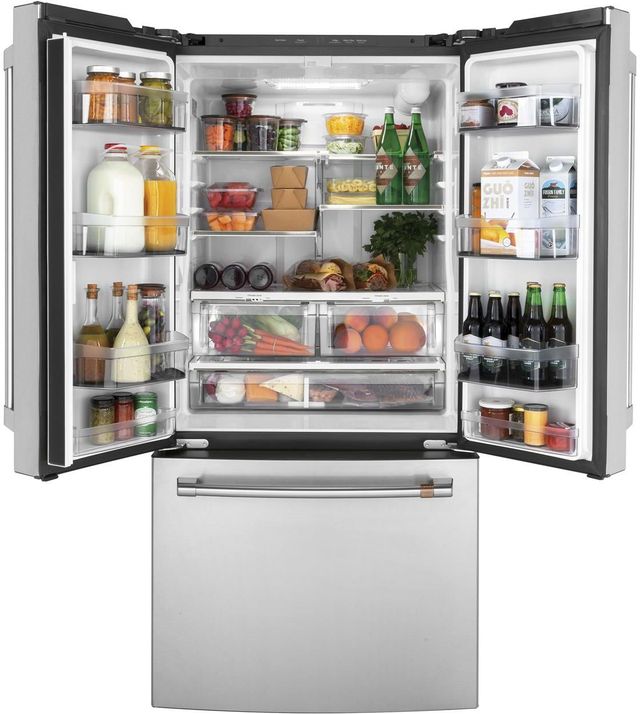 Café™ 33 in. 18.6 Cu. Ft. Stainless Steel Counter Depth French Door Refrigerator-2