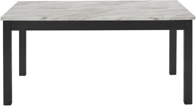 New Classic® Home Furnishings Celeste Black Desk with Gray Mable Top -2