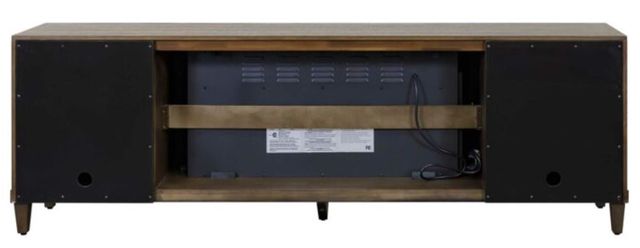 Martin Furniture Komodo Dark Brown 81" Fireplace TV Stand-3