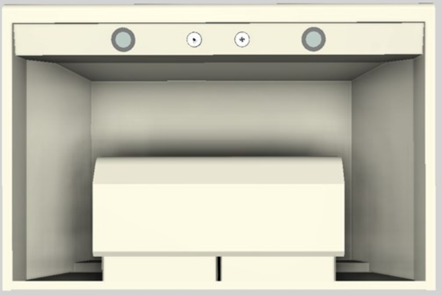 Vent-A-Hood® 36" Biscuit Wall Mounted Range Hood-2
