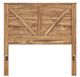 Signature Design by Ashley® Branstony Brown Queen Crossbuck Panel Headboard-2