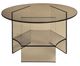 Natuzzi Editions Pepe Bronze Round Corner Table-0