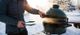 Big Green Egg® 15" Green Ceramic Freestanding Charcoal Grill-3