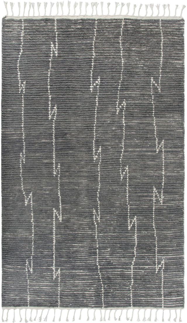Rizzy Home Berkley Gray 5'6" x 8'6" Rug-0