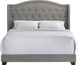 Intercon Rhyan Smoke Queen Upholstered Panel Bed-2