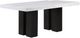 Steve Silver Co. Artemis 5-Piece Black/White Dining Set-3