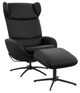 Fjords® Customizable Stella Classic Comfort Manual Recliner with Ottoman-4