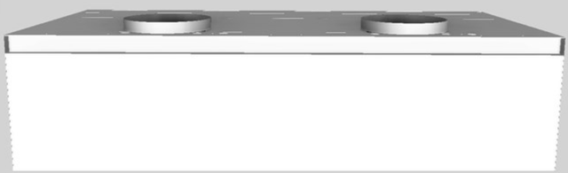 Vent-A-Hood® 48" White Wall Mounted Range Hood-4