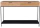 Moe's Home Collection Joliet Natural Console Table with Black Metal Frame-0