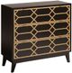 Olliix by Madison Park Black/Gold Maria Gold Lattice Accent Chest-1