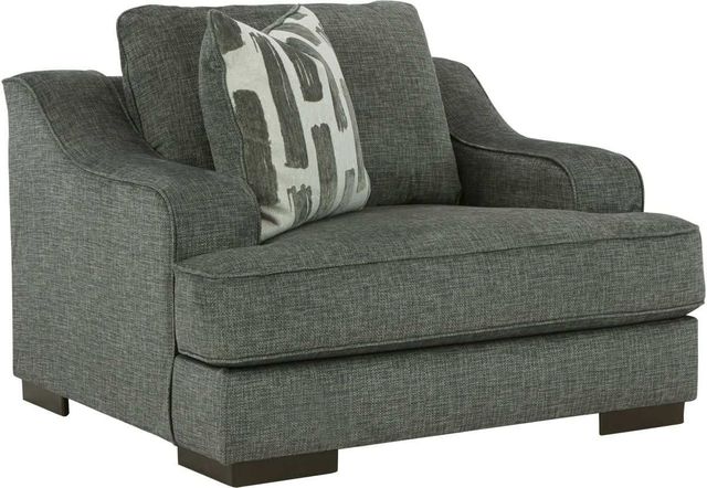 Benchcraft® Lessinger 2-Piece Pewter Living Room Set-1