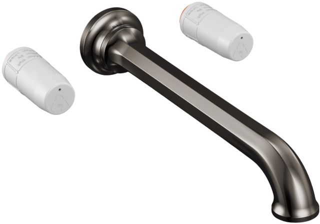 Brizo Beauclere® Brilliance® Black Onyx Two Handle Wall Mount Tub Filler - Less Handles-0