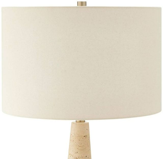 Uttermost® Perkins Beige/Light Beige Table Lamp with Light Brass Accent-3