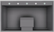 Vent-A-Hood® Designer Series 42" Gunsmoke Wall Mounted Range Hood-4