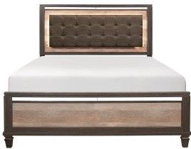 Mazin Furniture Dandridge Brown Easter King Bed-0