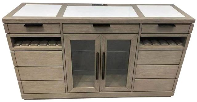 Parker House® Pure Modern Moonstone Buffet Server-0