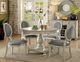 Furniture of America® Kathryn 2-Piece Antique White/Gray Side Chair Set-1
