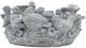A & B Home Gray Polyresin Planter-0