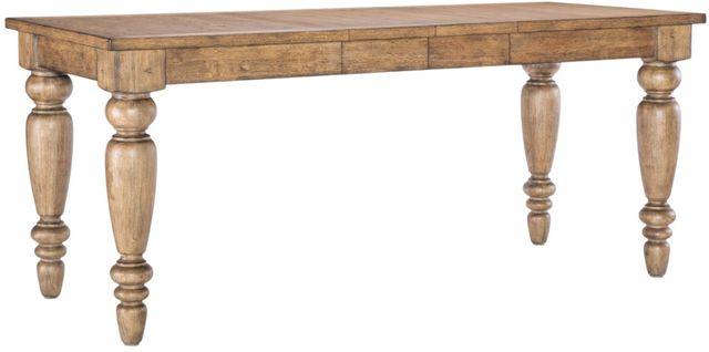 Legacy Classic Vintage Market Chimney Barnwood Oak Counter Table-3