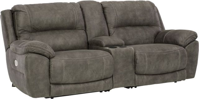 Signature Design by Ashley® Cranedall 4-Piece Quarry Power Reclining Living Room Set-1