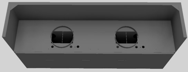 Vent-A-Hood® 54" Gunsmoke Wall Mounted Range Hood-2