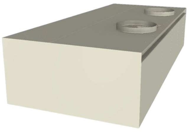 Vent-A-Hood® 54" Biscuit Wall Mounted Range Hood-3