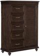 Homelegance® Cardano Driftwood Charcoal Wardrobe Chest-0
