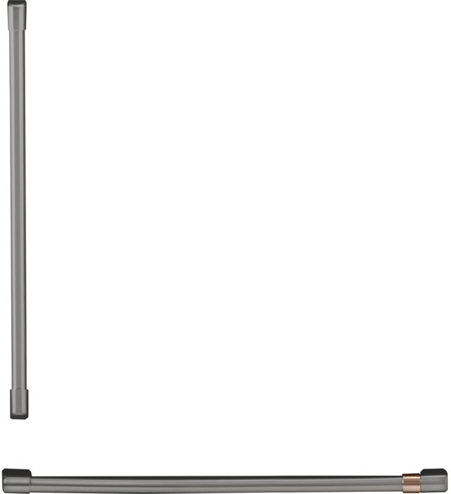 Café™ 36" Brushed Black Refrigeration Handle Kit