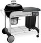 Weber® Performer® Deluxe 48" Black Freestanding  Charcoal Grill-1