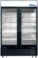 Atosa® 28.5 Cu. Ft. Black Stainless Steel Freestanding Commercial Refrigerator.-0