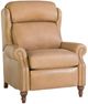 Smith Brothers Customizable 732 Leather Manual Pressback Reclining Chair-0