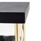 A & B Home Spellman Black/Gold 6.9" Hourglass-3