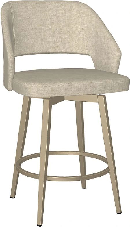Amisco Customizable Lorna Swivel Counter Stool-1