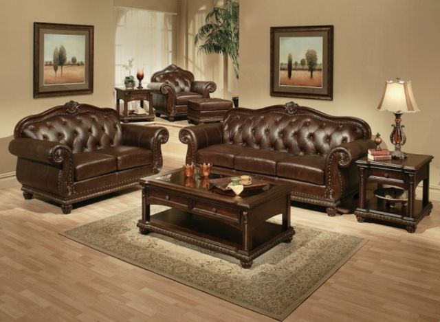 ACME Furniture Anondale Cherry/Espresso 70" Loveseat-2