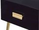 ACME Furniture Denvor Black End Table with Gold Base-4