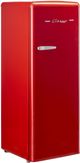 Unique® Appliances Classic Retro 6 Cu. Ft. Candy Red Upright Freezer-3