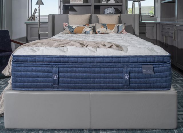 King Koil® Pure Bliss Manhattan 11" Latex Firm Tight Top California King Mattress-1