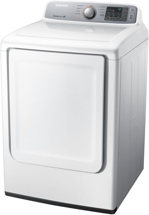 Samsung 7.4 Cu. Ft. White Electric Dryer-3
