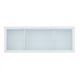 Elements International Amia White Complete Vanity with Lightbulbs-3