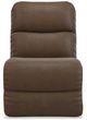 La-Z-Boy® Trouper Whiskey Power La-Z-Time® Armless Recliner-0