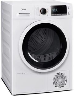 Midea® 4.4 Cu. Ft. White Front Load Ventless Electric Dryer