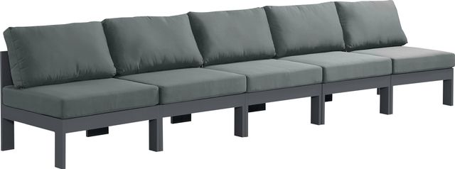 Meridian Furniture Nizuc Grey Outdoor Patio Modular Sofa-0