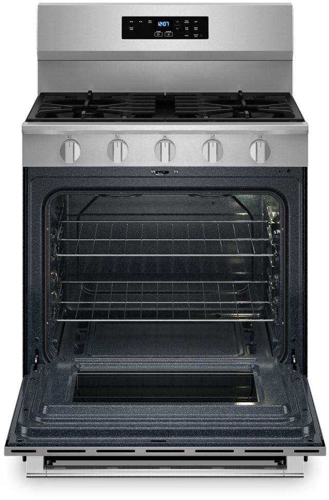 Maytag® 30" Fingerprint Resistant Stainless Steel Freestanding Electric Range with Grill Mode-1